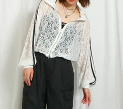 レースラインブルゾン 【SALE】3,380円(税込)   