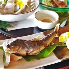 岐阜帰省食事中津川家族外食記念和食