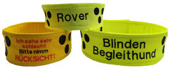 Blindenloop, Blindenhalsband, Halsband, blinder Hund,textilfashion