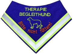 Nicht füttern, Hundehalstuch, Therapiebegleithund