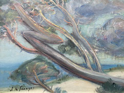 Jean-Roger Sourgen peintre des Landes Hossegor Galerie Bassam Bordeaux Cap Ferret