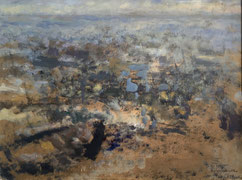 Roger Mathias Arcachon Peinture bordelaise Galerie Bassam Bordeaux Cap Ferret