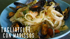 Tagliatelle con mariscos