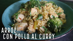 Arroz con pollo al curry
