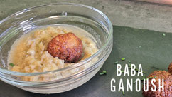 Baba ganoush | Puré de berenjenas