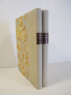 reliure toile artisanale