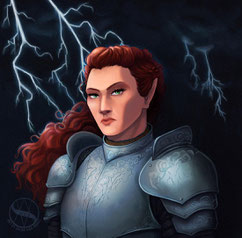 Portrait with simple background = €75