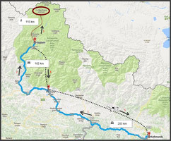 Karte-1-Upper-Mustang-Nepal-D921