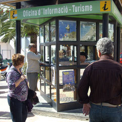 Touristen-Informationen auf Ibiza