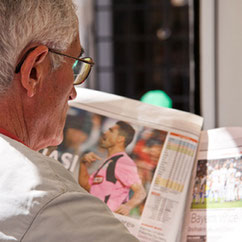 Insel-Presse in deutscher Sprache