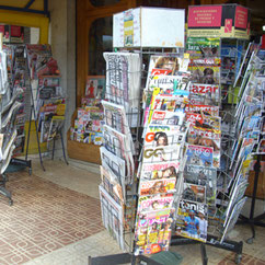 Zeitschriften- und Bücher-Geschäfte auf Ibiza