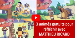 3 animés pour réfléchir avec M. RICARD