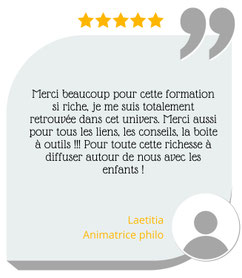 LaboPhilo. Labo philo. Formation en philosophie pour enfants. Devenir animateur philo pour enfants. Avis clients.