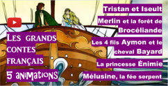 CONTES FRANCAIS: 5 animations