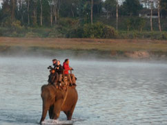 Elefantensafari im Chitwan Nationalpark