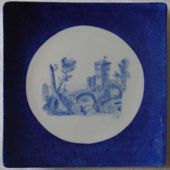 Peinture sur porcelaine - Atelier Pascale B.