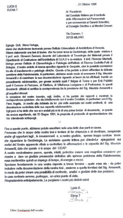 Lettera di Lucia B. e Elena T. al Presidente del CICAP
