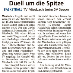 Artikel im Miesbacher Merkur am 2. März 2024 - Zum Vergrößern klicken