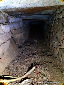 Blick in den Stollen