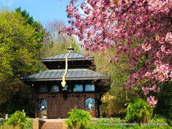 Pagode népalaise du Westpark, parc à l'ouest de Munich