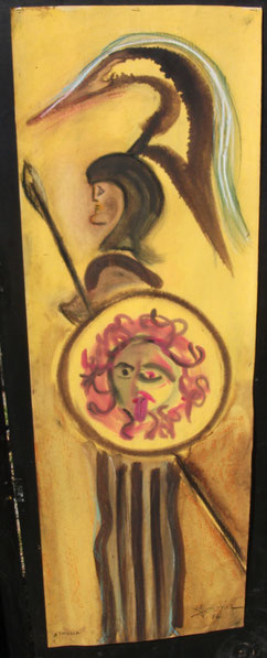 ATHENA en cariatide / 2