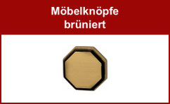 Möbelknöpfe brüniert
