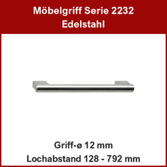 Möbelgriff Edelstahl