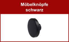 Möbelknöpfe schwarz