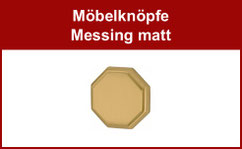 Möbelknöpfe Messing matt