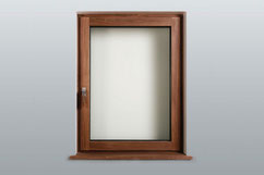 Holz-Alu-Fenster Modern / Innenansicht