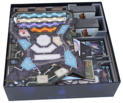 folded space insert organizer clank! In! space! cyber station 11 apocalypse! adventures pulsarcade