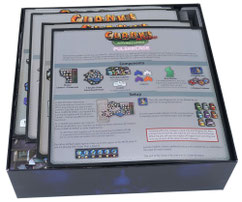 folded space insert organizer clank! In! space! cyber station 11 apocalypse! adventures pulsarcade