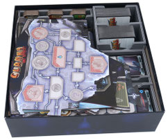 folded space insert organizer clank! In! space! cyber station 11 apocalypse! adventures pulsarcade