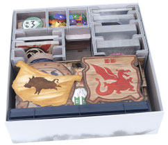 folded space insert organizer nidavellir colour insert GRRRE games thingvellir idavol