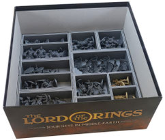 folded space insert organizer journeys in middle-earth expansions spreading war