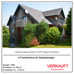 mehrfamilienhaus kapitalanlage immoconsilium makler 56727 mayen kürrenberg anlage immobilie 