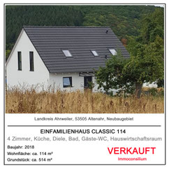 hausbau massivhaus einfamilienhaus classic 114 immoconsilium 53505 altenahr neubaugebiet vertrieb makler 