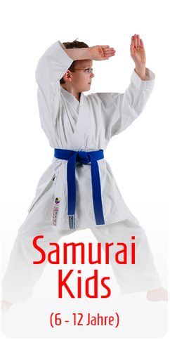 Samurai Kids, Karate für 6 bis 12 Jährige bei der Karateschule in Hannover.