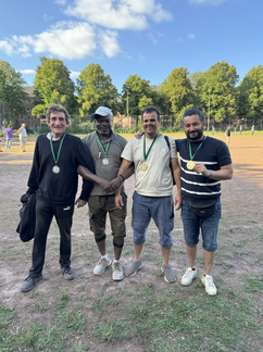 Die Finalisten der Gruppe B.