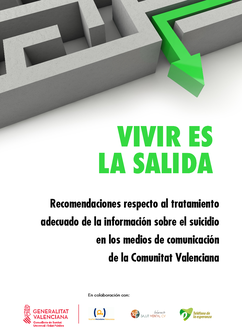 Recomendaciones en información sobre el suicidio en los MMCC. G. Valenciana.