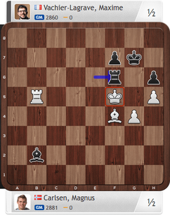 Carlsen-MVL, Partie 1, Magnus Carlsen Invitational