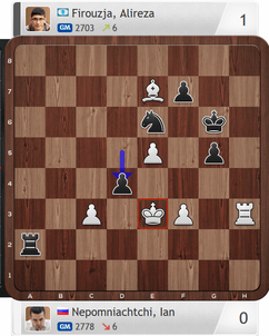 Nepomniachtchi-Firouzja, Partie 1, Magnus Carlsen Invitational