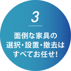 レンタルプロント名古屋限定の特長3