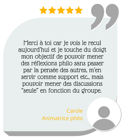 LaboPhilo. Labo philo. Formation en philosophie pour enfants. Devenir animateur philo pour enfants. Avis clients.