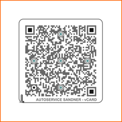 QR-Code Autoservice Sandner