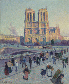 Maximilien Luce, The Quai Saint-Michel and Notre-Dame, 1901, Paris, Musée d'Orsay