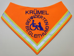 Behinderten Begleithund Halstuch Hundehalstuch