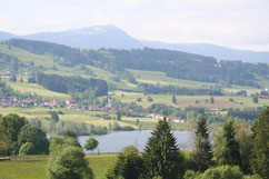 Lake Rottach (view from Untergassen towards Petersthal 2012)