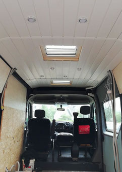 Decke verkleiden Camper