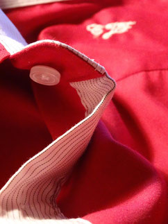 Kontrastknopfleiste/ contrast button facing. Photo: Men's Individual Fashion